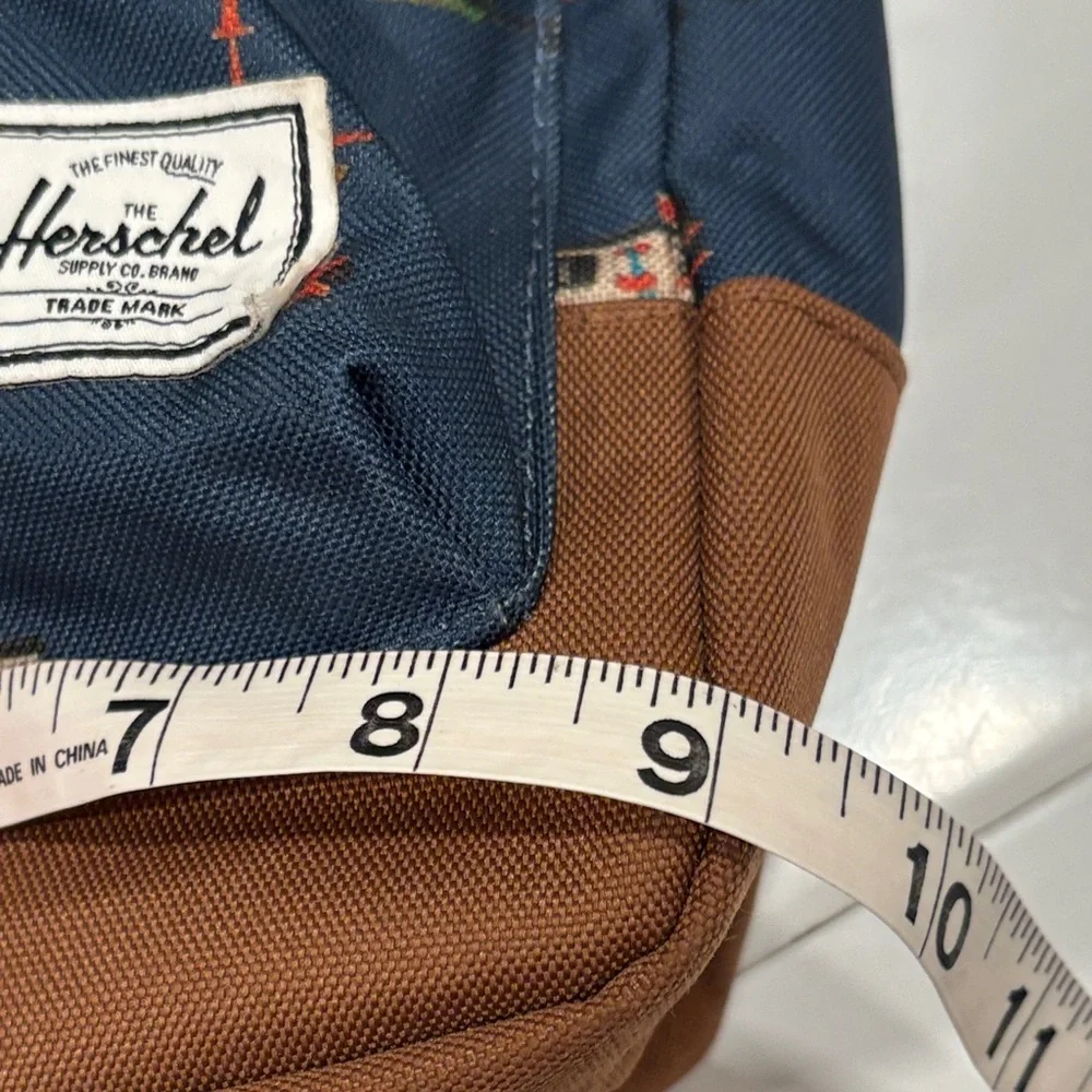 Herschel Supply Co. Kids' Heritage Navy Backpack with Colorful Tug Boat Print